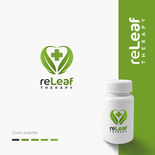 "Releaf Theraphy" Logo Design