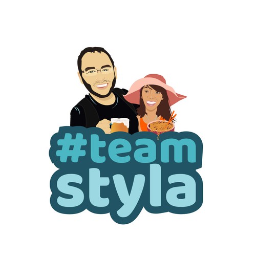 logo for #team styla
