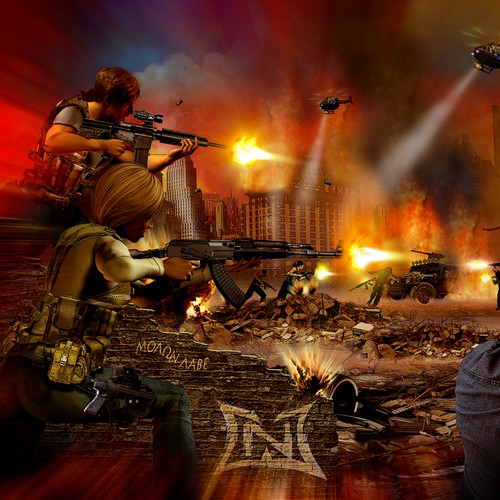 Conceptual Artwork for CNC Warrior