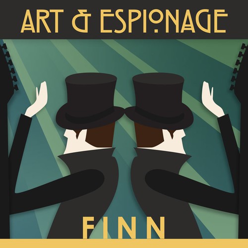 Create an album cover for Finn's new album - "Art&Espionage" (Preview @ www.artandespionage.com)