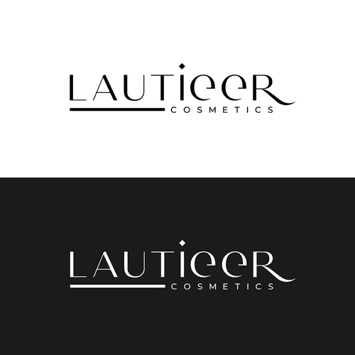 Logo for a luxury skincare brand