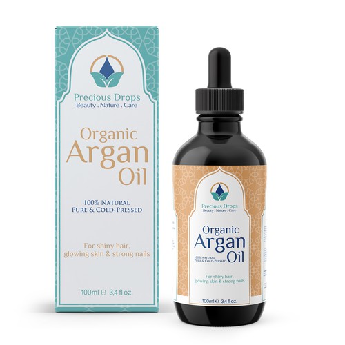 Packaging for High Quality Organic Argan Oil