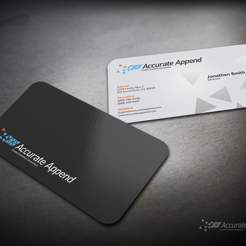 New stationery wanted for Accurate Append Inc