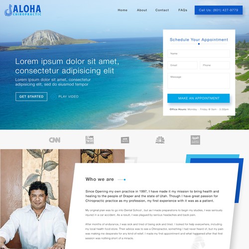 Landing Page Design