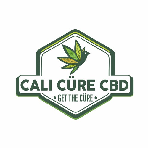 CBD vintage logo & label