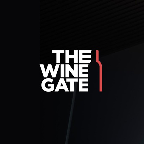 Bold logo concept for a wine bars