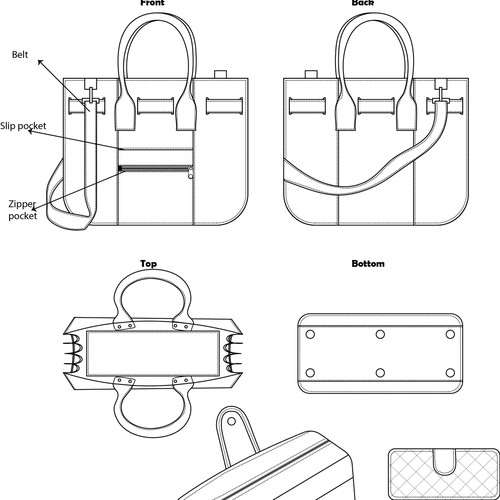 Hand bag design