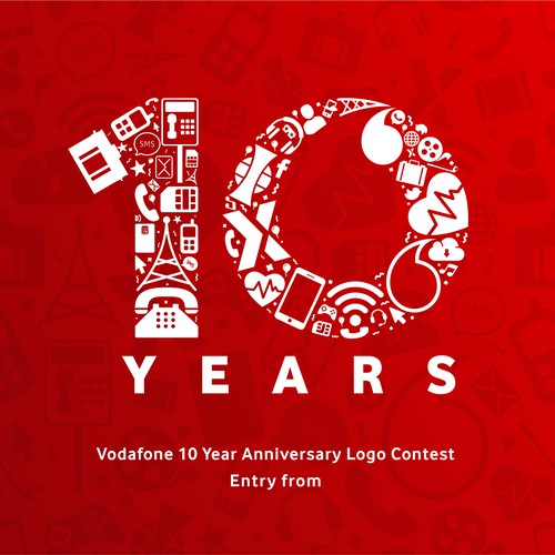 Vodafone 10 years
