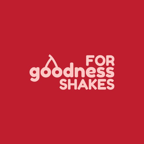 For Goodness Shakes Logo Design