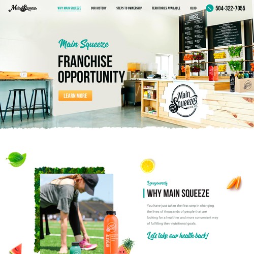 Franchise Website