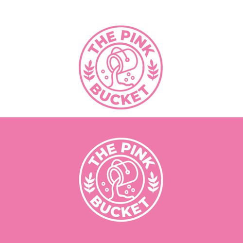Logo -The Pink Bucket-  proposal