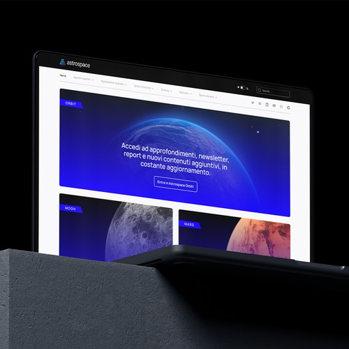 Astrospace - Website Redesign