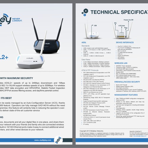 Global Vendor || Telecom || Product Datasheet