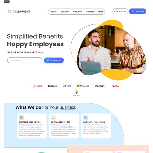 web page design