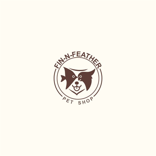 Creative Incorporated Few Pet Animal as a Logo