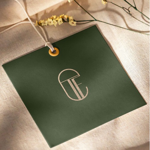 Elegant monogram design for a floral studio