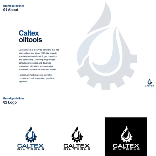 BrandGuide for Caltex oiltools Brand