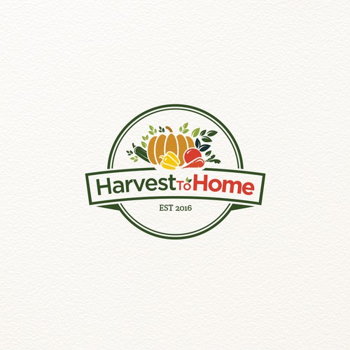 Logo concept for HarvestToHome