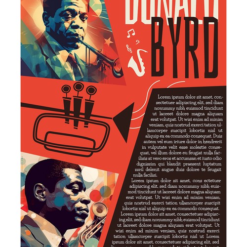 Donald Byrd poster 