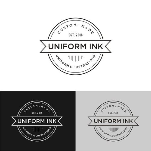 New illustration business needs strong, eye-catching, masculine logo