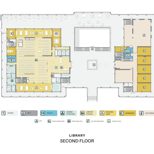 library plan