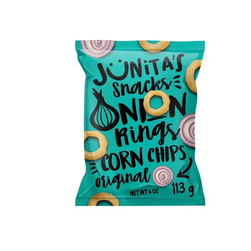 package design concept for corn chips