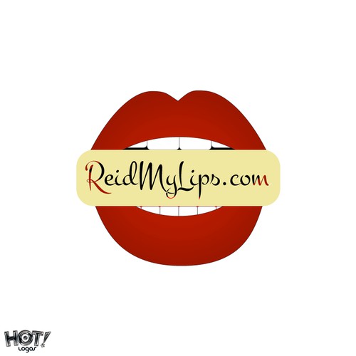 ReidMyLips.com logo design