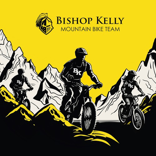Bishop Kelly Mountain Bike Team Trailer