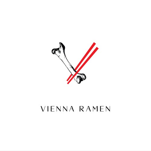 Logo for a New Ramen Restaurant in New York City