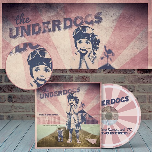 Rootsy album cover design & package design ver 1