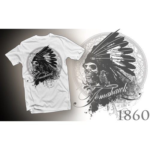 T-Shirt Design for Fashion Label
