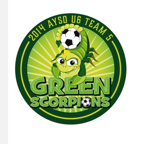 Boy Soccer Team Logo