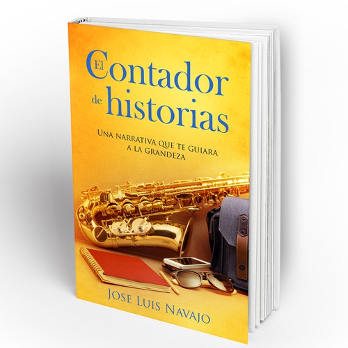 Bright cover concept for fiction books  