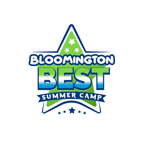 Logo for a Kindergarten summer camp.