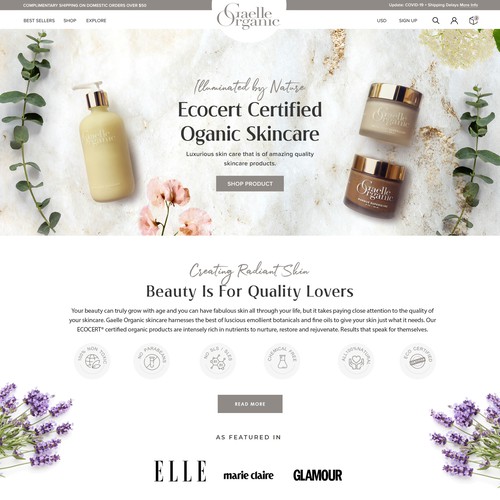 Web page design contest Winner