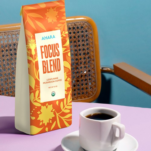 Focus Blend product packaging