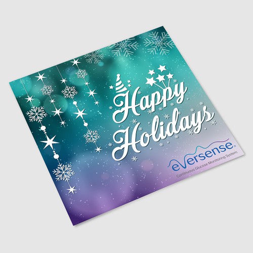 Eversense CGM Holiday Card