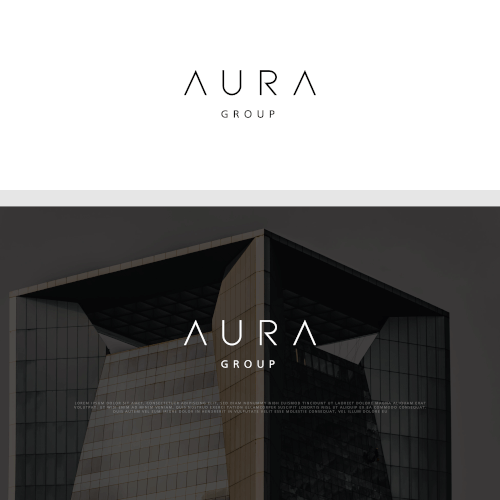 AURA Group Logo and Brand identity