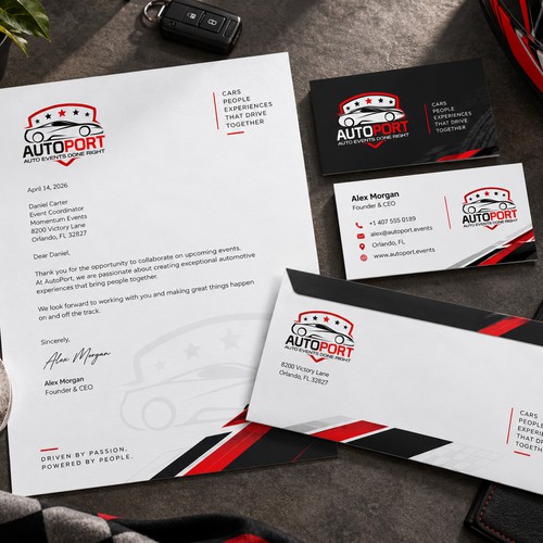 AutoPort | Logo & Stationery