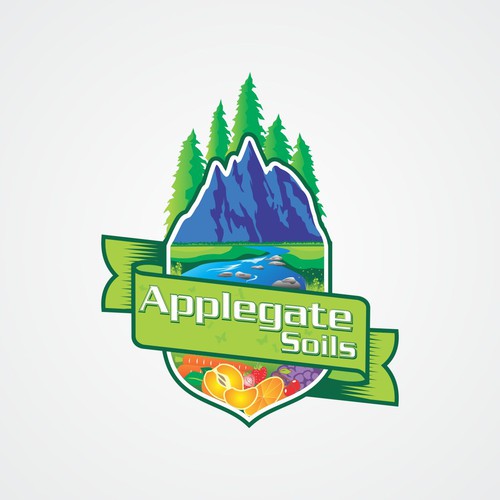 Create a logo for our Grow Shop using the beauty of the wilderness.