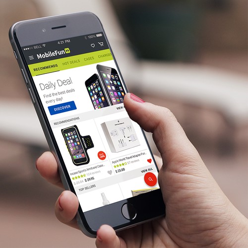 Mobile shopping app