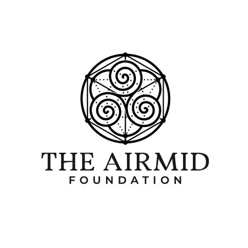Logo for The Airmid foundation