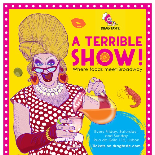 Poster design for Drag Show