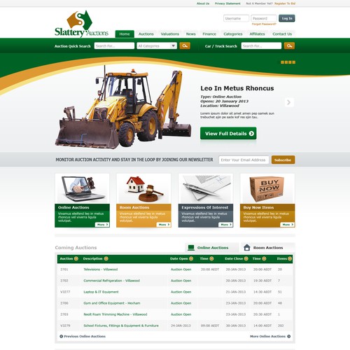 Auction Website