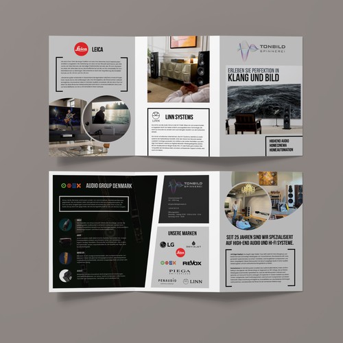6 seitiger A5 Flyer 