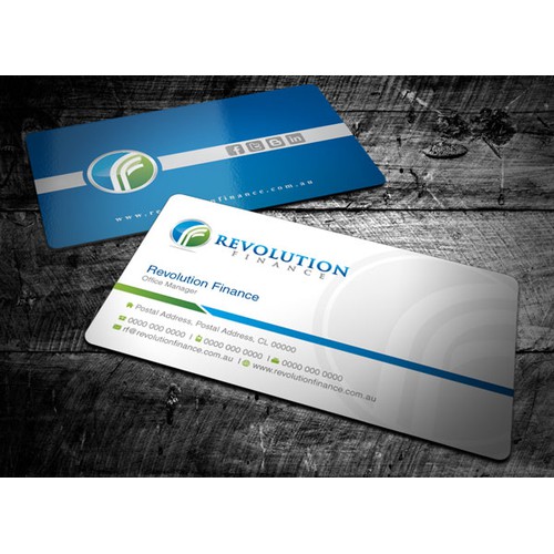New stationery wanted for Revolution Finance