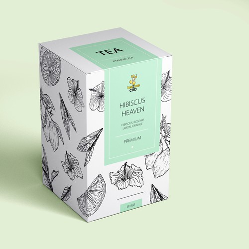 Box design for tea