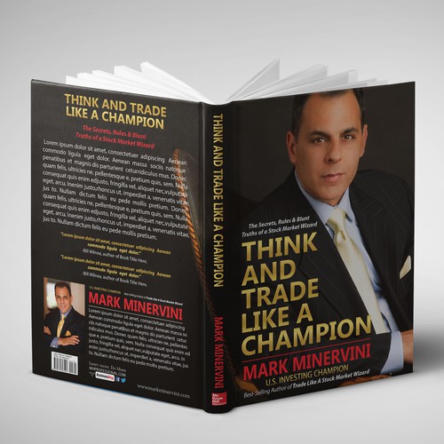 Book Cover for Best-Selling High Profile Author.