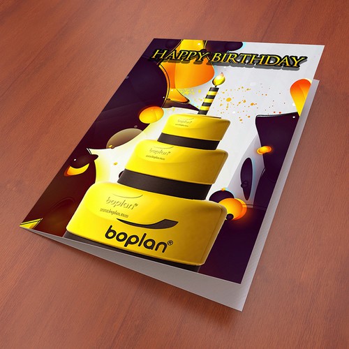 BoPlan Birthday Card