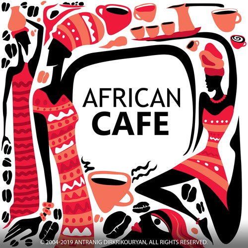 African Cafe Art